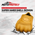 Guantes de Moto Transpirables – Piel Genuina Perforada con Protección en Nudillos