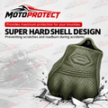 Guantes de Moto Transpirables – Piel Genuina Perforada con Protección en Nudillos
