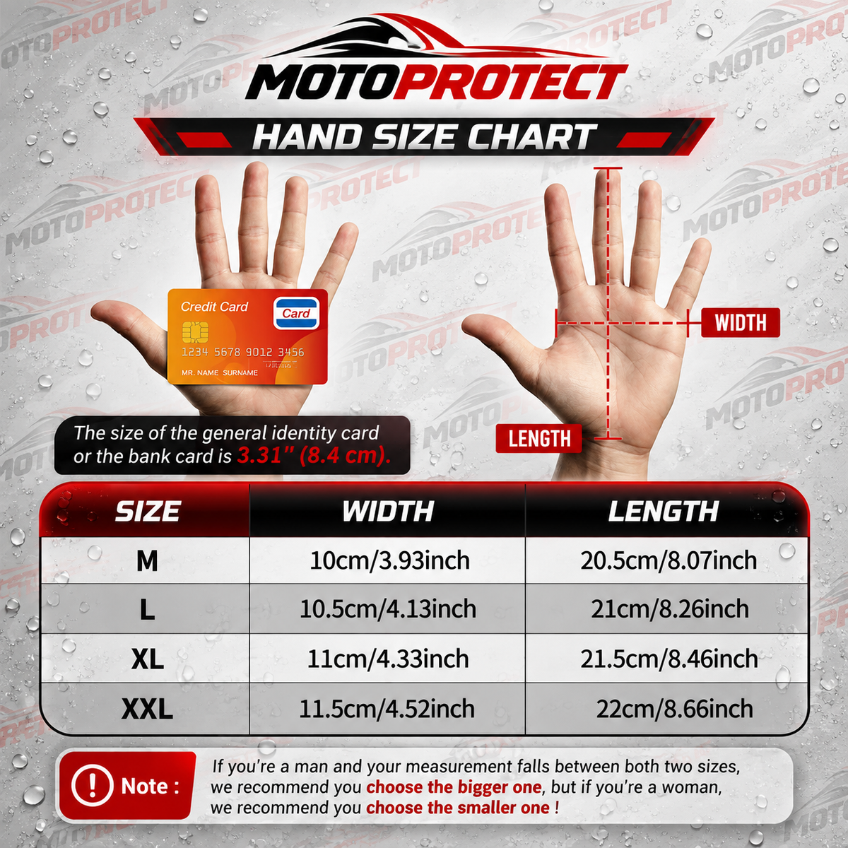 Guantes de Moto Piel Lisa – Protección en Nudillos para Entretiempo e Invierno